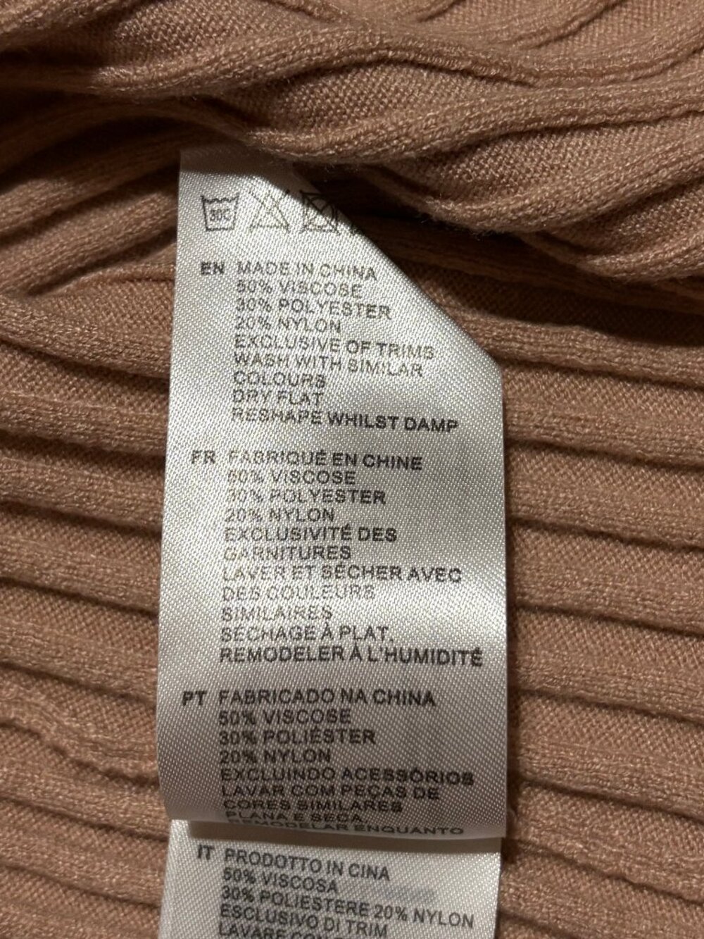Varley Maeve Rib Knit Midi Dress Size Small - Picture 15 of 16